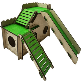 Little Friends Castle groen & houtkleur