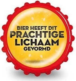 Bier heeft dit prachtige lichaam gevormd flesopener