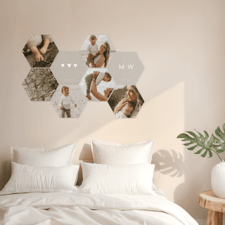 Wandpaneel met foto's