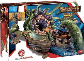 Disney Racing Kraken Attack