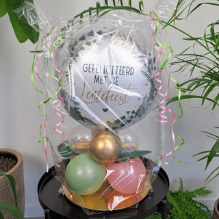 Geld cadeau ballon lentefeest