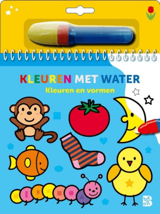 Kleuren met water - Kleuren en vormen