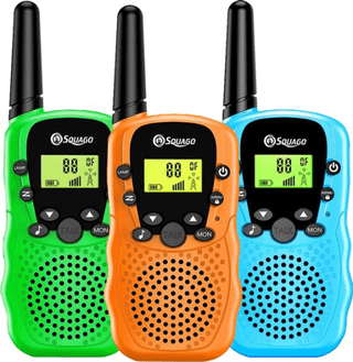 Squago Walkie talkie 3 stuks - Voor Kinderen & Volwassenen - WalkieTalkie