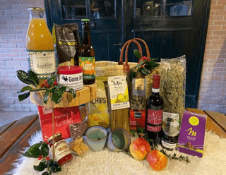 Luxe cadeaumand met kwaliteitsproducten