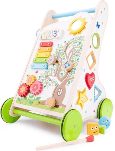 New Classic Toys houten loopwagen