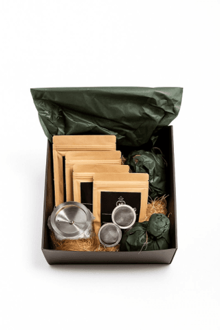 Deluxe geschenkdoos met vijf smaakvolle theesoorten