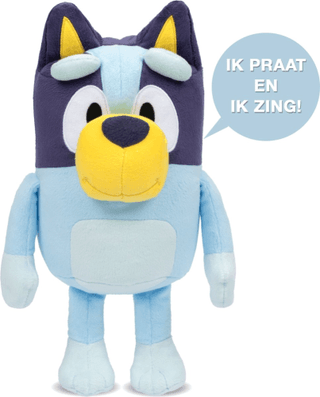 BLUEY - Pratende Bluey - Interactieve pluchen knuffel