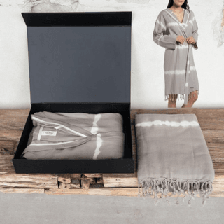 Wellness cadeaubox sense of spa taupe