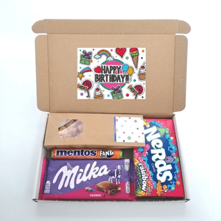 Verjaardag cadeautje - brievenbus pakketje