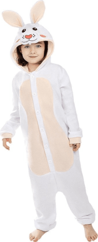 Onesie konijnen kostuum