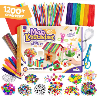 VAIVE Knutselset voor Knutselen Meisjes - Creatief Speelgoed voor Kinderen - Knutselset - Knutselkoffer - Knutselpakketten