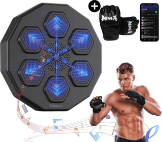 Gatson boksmachine met bokshandschoenen