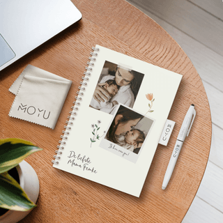 Uitwisbaar notitieboek MOYU personaliseren