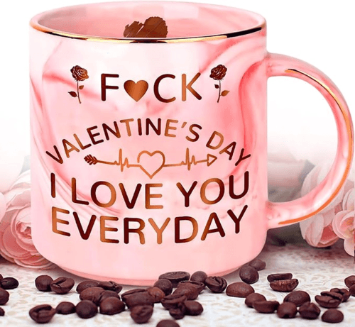 Valentijnsdag koffiemok