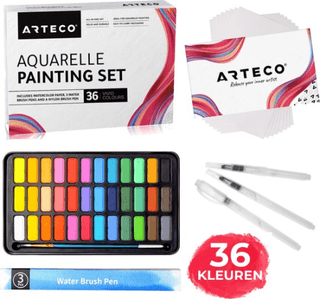 ARTECO Aquarelverf set