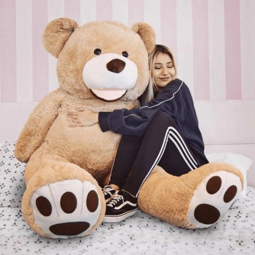 MikaMax Grote Teddybeer XL - Knuffeldier - Knuffelbeer - Extra Groot - 160 cm