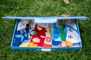 Grappige sokken cadeauset