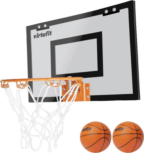 Mini Basketbalbord met Ring - Deurbevestiging - Met 2 Ballen en Pomp