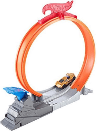 Hot Wheels raceauto met looping
