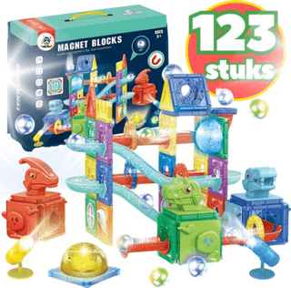 BoefieBoef Magnetische Dinosaurus Knikkerbaan