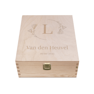 Gegraveerde Houten Herinneringen Doos | YourSurprise