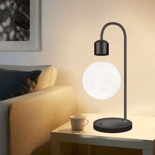 Zwevende maanlamp