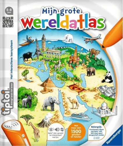 Tiptoi Mijn grote wereldatlas