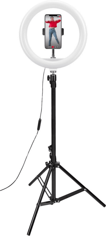 Celly ringlamp 12" met statief
