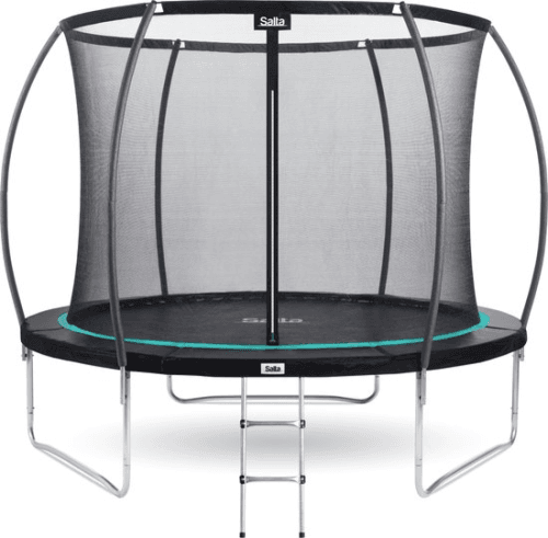 Trampoline met veiligheidsnet en ladder