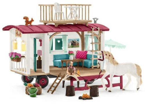 Schleich Horse Club woonwagen