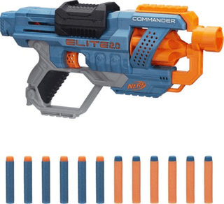 Nerf Elite 2.0 Commander RD 6 Blaster + 12 Darts