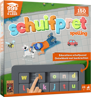 Schuifpret spelling - educatief taalspel