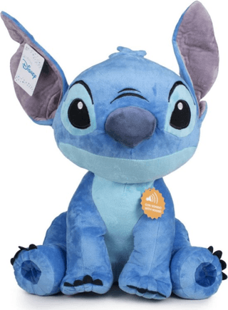 Stitch Pluche Knuffel 125 cm XXL + Geluid ( Blauw ) - Mega Grote XL Plush - Lilo & Stitch Teddybeer extra groot - Angel - Leroy - Scrump - Stitch Speelgoed Knuffelbeer