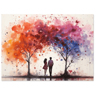 Foto op canvas