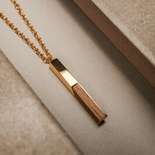 Campania Ketting (Koa/Goud)