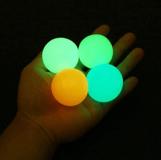 Sticky stress bal