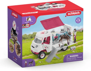 Schleich mobiele dierenarts met veulen