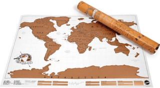 Luckies scratch map
