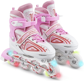Apollo Verstelbare inline skates Super Blades LED