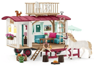 Schleich Horse Club woonwagen