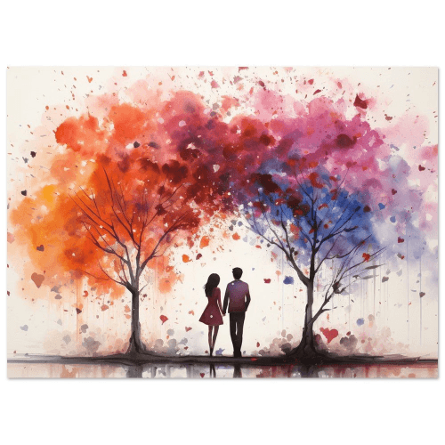 Foto op canvas