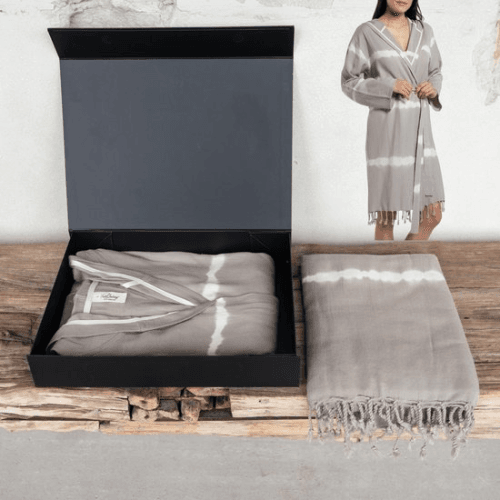 Wellness cadeaubox sense of spa taupe
