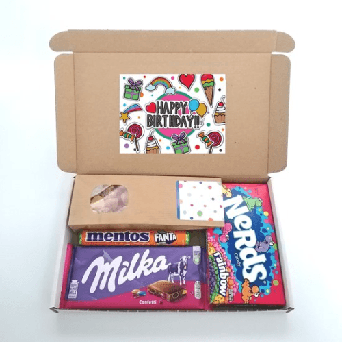 Verjaardag cadeautje - brievenbus pakketje