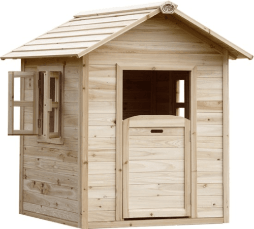 AXI Noa Speelhuis in Bruin - Speelhuisje voor de tuin / buiten - FSC hout - Tuinhuisje voor kinderen - 10 jaar garantie!