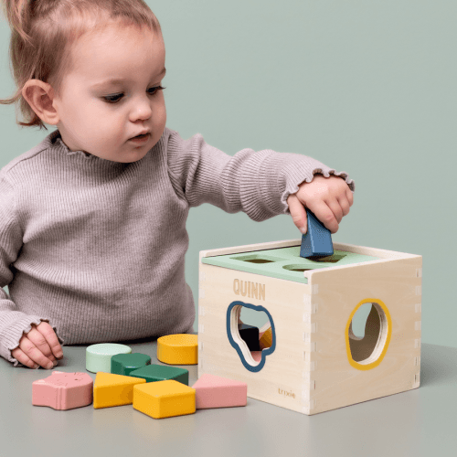Trixie houten vormenspel met naam