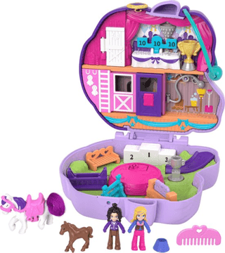 Polly Pocket paarden koffer