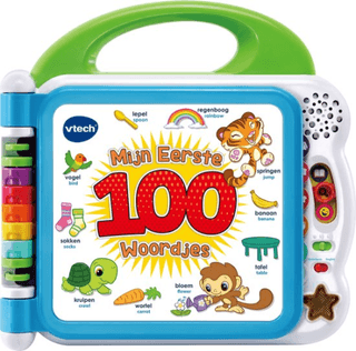 VTech Mijn Eerste 100 Woordjes NL en ENG met Licht en Geluid