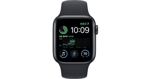 Apple Watch SE (2022) 40mm Midnight Aluminium Midnight Sportband