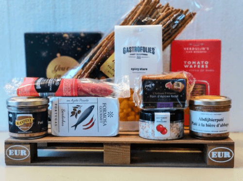 Paté tripel Karmeliet kerstcadeau
